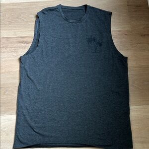 AMAZON Charcoal Sleeveless Tank Top